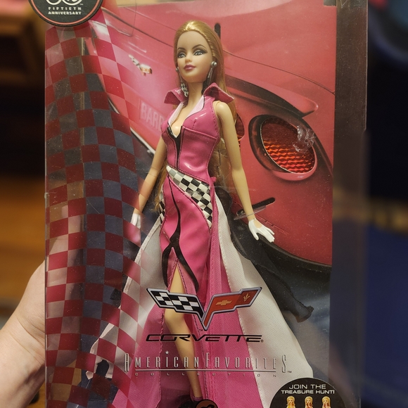 Barbie Corvette American Favorites Doll - Pink - Picture 1 of 3